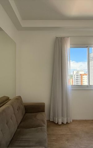Apartamento à venda com 31m², 1 quarto e 1 vaga