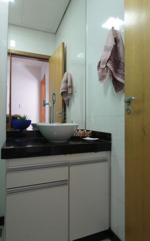 Casa para alugar com 120m², 2 quartos e 1 vagaBanheiro Social