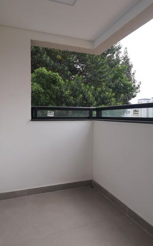 Apartamento à venda com 49m², 2 quartos e 1 vagaVaranda