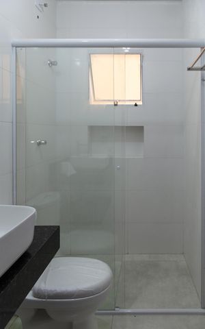 Casa à venda com 66m², 2 quartos e 1 vagaBanheiro social