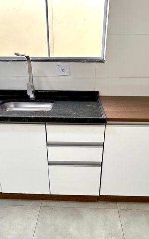 Casa à venda com 66m², 2 quartos e 1 vaga Casa à venda com 66m², 2 quartos e 1 vagaCozinha