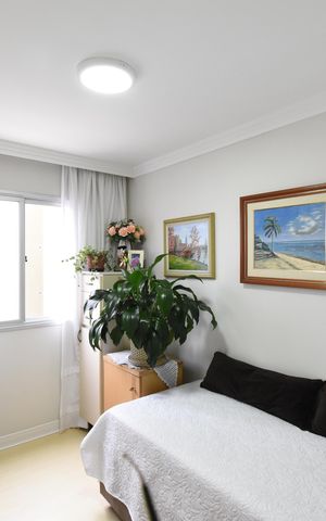 Apartamento à venda com 89m², 3 quartos e 1 vagaQuarto 3