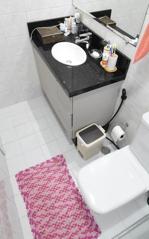 Apartamento à venda com 89m², 3 quartos e 1 vagaBanheiro da Suíte