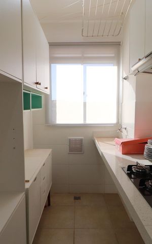 Apartamento para alugar com 42m², 2 quartos e 1 vagaCozinha 