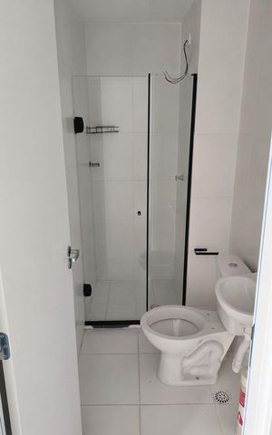 Apartamento à venda com 32m², 2 quartos e sem vaga Apartamento à venda com 32m², 2 quartos e sem vagaBanheiro