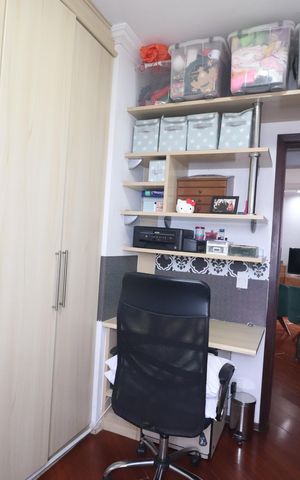 Apartamento à venda com 87m², 3 quartos e 2 vagasQuarto 3