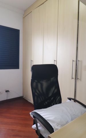 Apartamento à venda com 87m², 3 quartos e 2 vagasQuarto 3