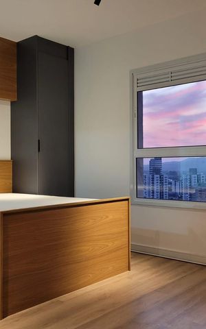 Apartamento para alugar com 27m², 1 quarto e 1 vaga