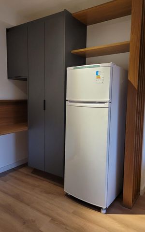 Apartamento para alugar com 27m², 1 quarto e 1 vaga