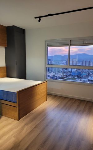 Apartamento para alugar com 27m², 1 quarto e 1 vaga