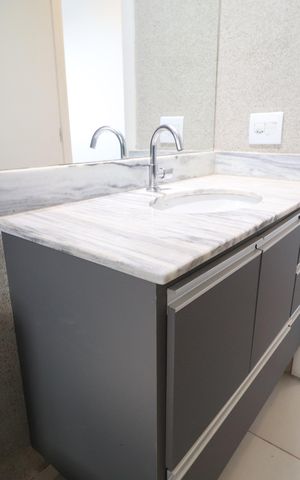 Apartamento para alugar com 108m², 3 quartos e 2 vagasBanheiro do Quarto 3