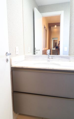 Apartamento para alugar com 108m², 3 quartos e 2 vagasBanheiro do Quarto 2