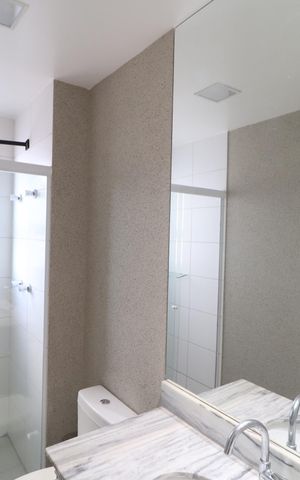 Apartamento para alugar com 108m², 3 quartos e 2 vagasBanheiro do Quarto 3