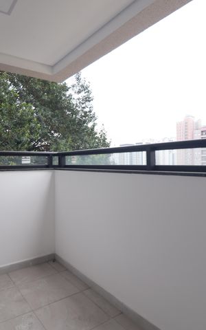 Apartamento à venda com 49m², 2 quartos e 1 vagaVaranda