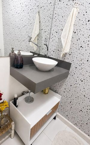 Apartamento à venda com 125m², 3 quartos e 2 vagas Apartamento à venda com 125m², 3 quartos e 2 vagasBanheiro