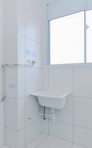 Apartamento à venda com 41m², 2 quartos e 1 vagaCozinha e Área de Serviço