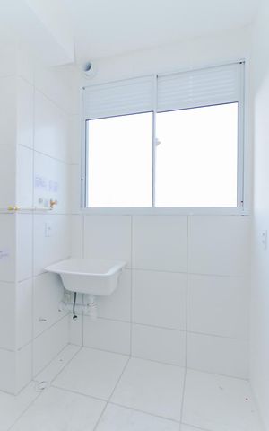 Apartamento à venda com 41m², 2 quartos e 1 vagaCozinha e Área de Serviço