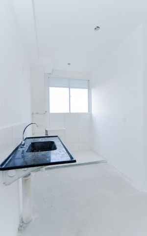 Apartamento à venda com 41m², 2 quartos e 1 vagaCozinha e Área de Serviço