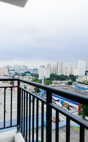 Apartamento à venda com 41m², 2 quartos e 1 vagaVaranda