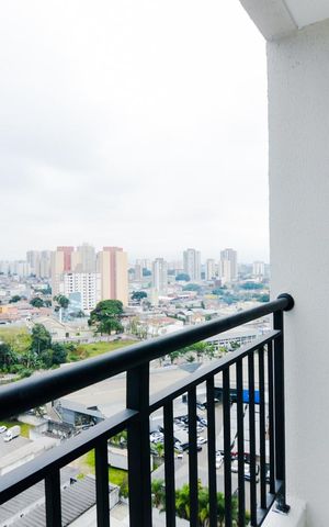 Apartamento à venda com 41m², 2 quartos e 1 vagaVaranda