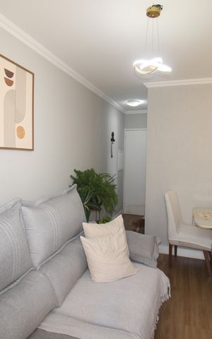 Apartamento à venda com 47m², 2 quartos e 1 vagaSala