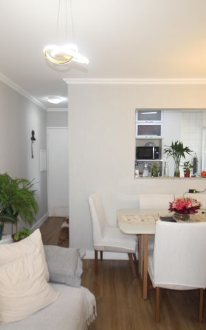 Apartamento à venda com 47m², 2 quartos e 1 vagaSala
