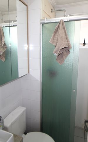 Apartamento à venda com 47m², 2 quartos e 1 vagaBanheiro