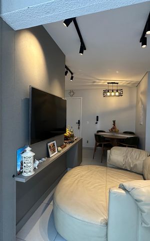 Apartamento à venda com 52m², 2 quartos e 1 vaga Apartamento à venda com 52m², 2 quartos e 1 vagaSala