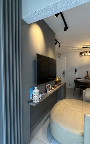 Apartamento à venda com 52m², 2 quartos e 1 vaga Apartamento à venda com 52m², 2 quartos e 1 vagaSala