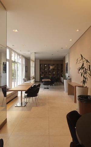 Apartamento para alugar com 28m², 1 quarto e 1 vagaÁrea comum - Salão de festas