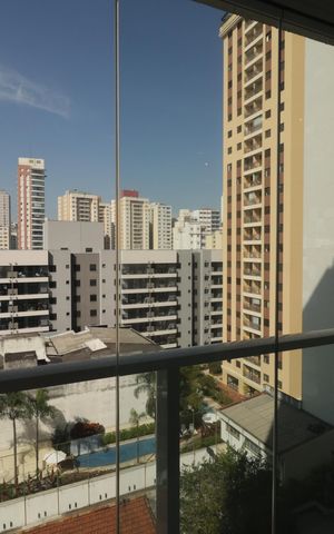 Apartamento para alugar com 28m², 1 quarto e 1 vagaVaranda