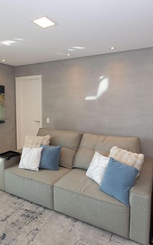Apartamento para alugar com 57m², 1 quarto e 2 vagas Apartamento para alugar com 57m², 1 quarto e 2 vagasSala de TV