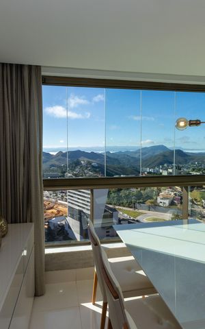 Apartamento para alugar com 57m², 1 quarto e 2 vagas Apartamento para alugar com 57m², 1 quarto e 2 vagasSala de Jantar - Varanda