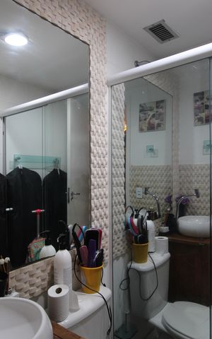 Apartamento à venda com 79m², 2 quartos e 1 vagaBanheiro social