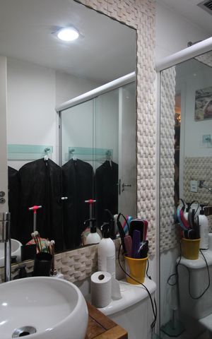 Apartamento à venda com 79m², 2 quartos e 1 vagaBanheiro social