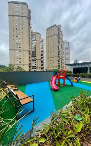 Apartamento para alugar com 78m², 2 quartos e 2 vagas Apartamento para alugar com 78m², 2 quartos e 2 vagasÁrea comum - Playground