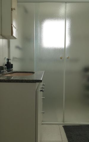 Apartamento à venda com 134m², 3 quartos e sem vagaBanheiro da Suíte
