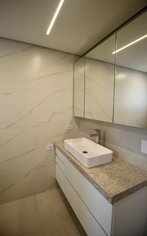 Apartamento para alugar com 135m², 2 quartos e 1 vaga Apartamento para alugar com 135m², 2 quartos e 1 vagaBanheiro - Detalhe