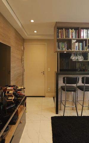 Apartamento para alugar com 55m², 2 quartos e 1 vagaSala
