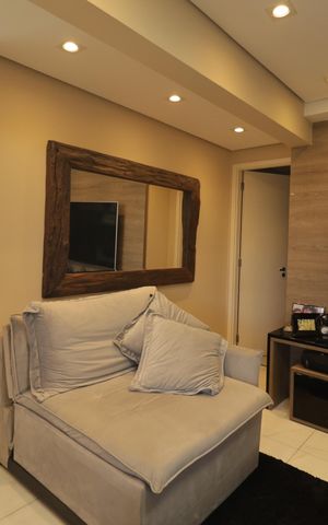 Apartamento para alugar com 55m², 2 quartos e 1 vagaSala