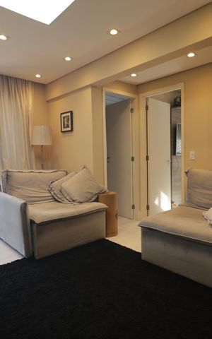Apartamento para alugar com 55m², 2 quartos e 1 vagaSala