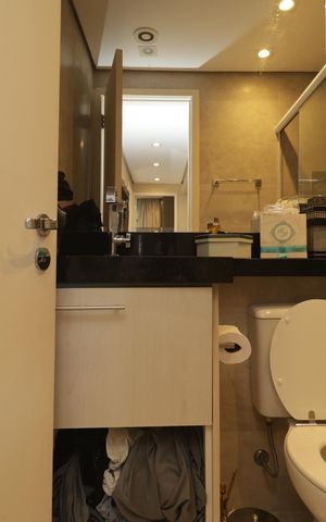 Apartamento para alugar com 55m², 2 quartos e 1 vagaBanheiro Social