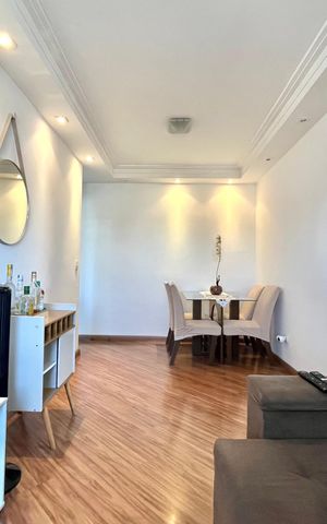 Apartamento à venda com 50m², 2 quartos e 1 vaga Apartamento à venda com 50m², 2 quartos e 1 vagaSala