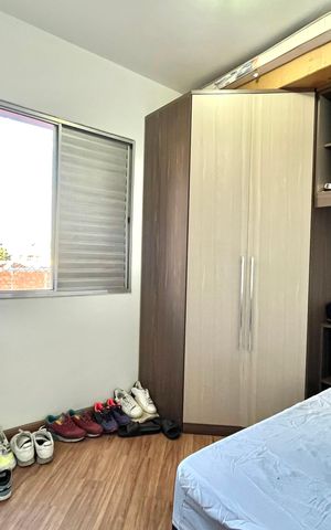 Apartamento à venda com 50m², 2 quartos e 1 vaga Apartamento à venda com 50m², 2 quartos e 1 vagaQuarto 1