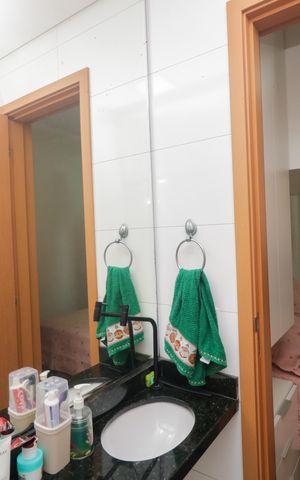 Apartamento à venda com 90m², 3 quartos e 1 vaga Apartamento à venda com 90m², 3 quartos e 1 vagaBanheiro da Suíte