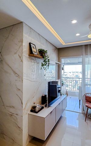 Apartamento à venda com 67m², 2 quartos e 1 vagaSala