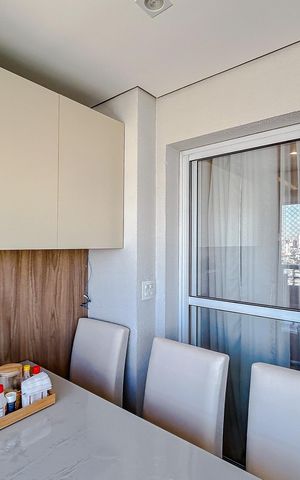 Apartamento à venda com 67m², 2 quartos e 1 vagaVaranda