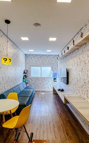 Apartamento à venda com 67m², 2 quartos e 1 vagaSalão de jogos