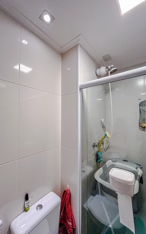 Apartamento à venda com 67m², 2 quartos e 1 vagaBanheiro