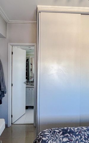 Apartamento à venda com 67m², 2 quartos e 1 vagaQuarto 2 - Suíte